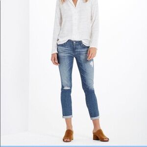 AG Adriano Goldschmied 28R The Stilt Roll Up Cigarette